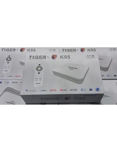 TIGER K55 – TV BOX 2Go+16Go 2025 Dual Wifi 5Ghz 4K Ultra HD – Abonnements – Image 5