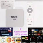 TIGER K55 – TV BOX 2Go+16Go 2025 Dual Wifi 5Ghz 4K Ultra HD – Abonnements