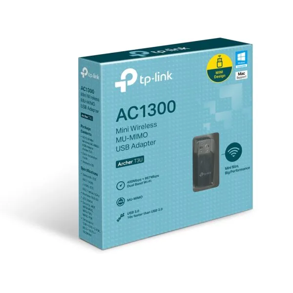 Archer T3U – Mini Clé Wi-Fi AC1300 MU-MIMO USB 3.0 – Image 3
